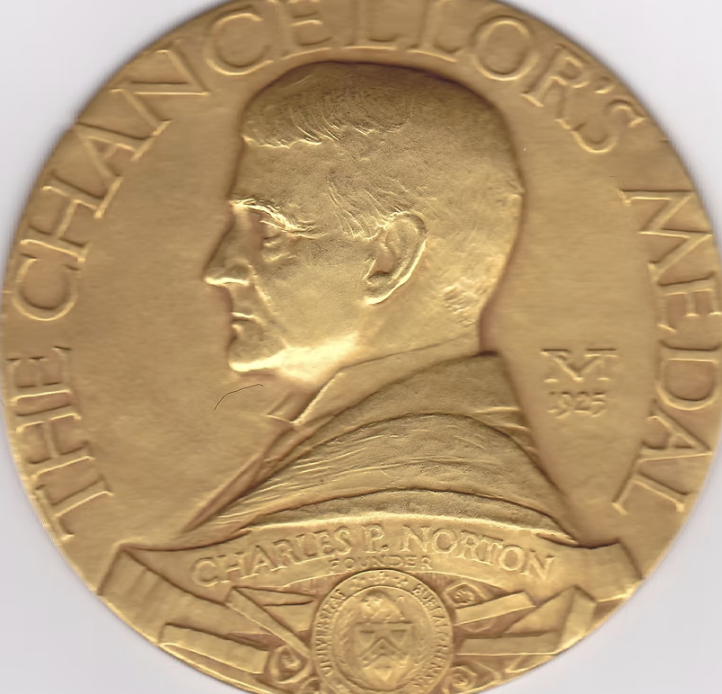 Gold Chancellor's Medal Award 