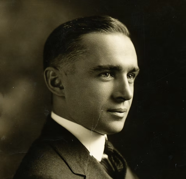 side profile head shot of young osborn 