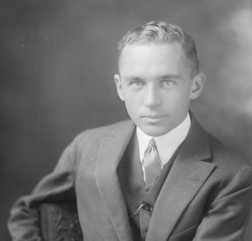 Headshot of Osborn at 29