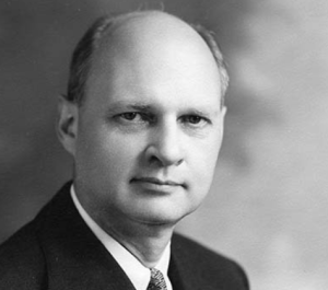 Stoddard looking at camera for head shot