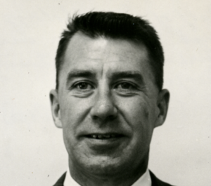 Williams smiling at camera for headshot