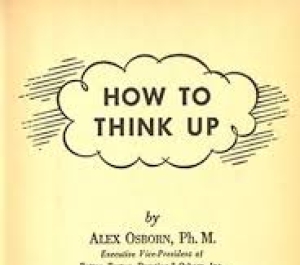 Cover of the book "How to think up"